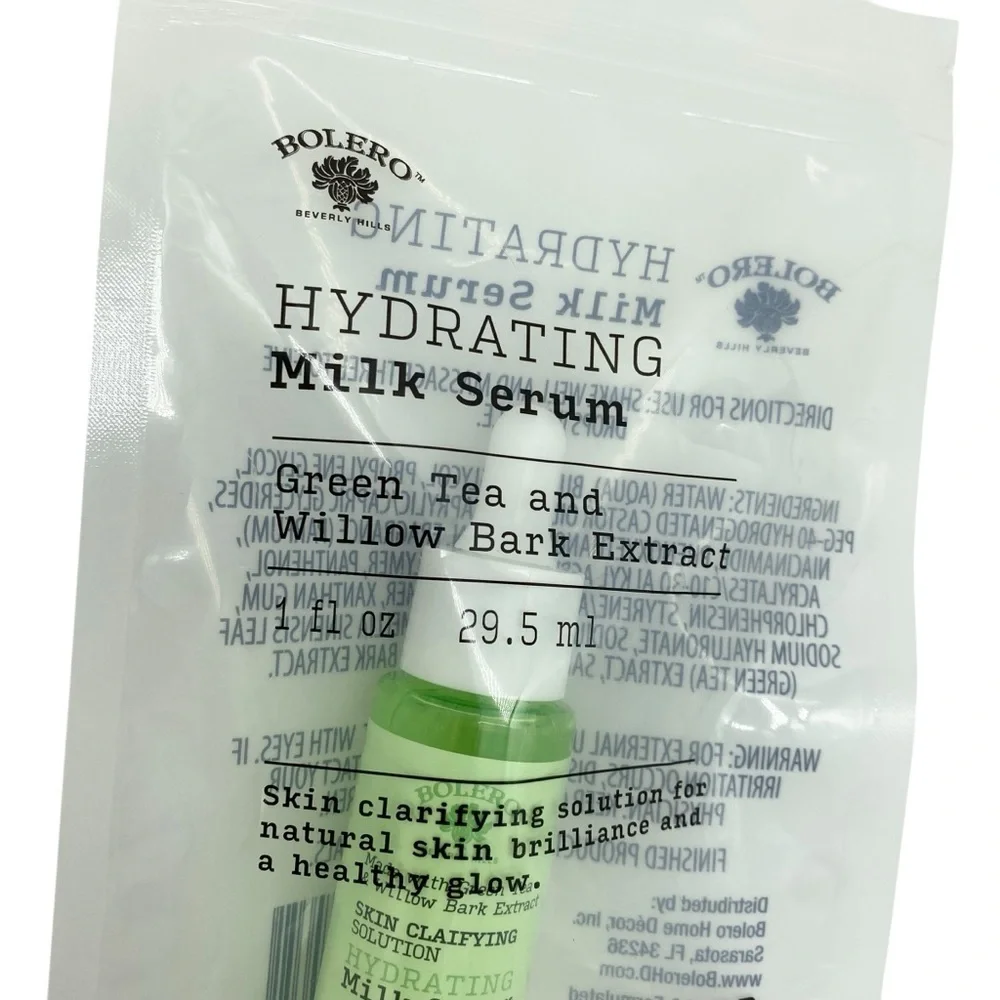 Bolero Cleansing Jelly Facial Balm and Hydrating Milk Serum Set
